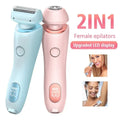 2-in-1 Electric Body Shaver for Women