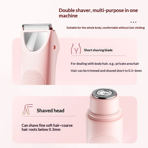 2-in-1 Women's Hair Trimmer & Epilator
