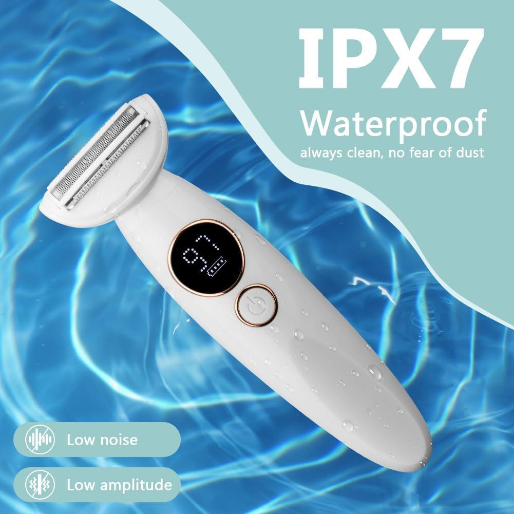 4-in-1 Rechargeable Electric Shaver for Women