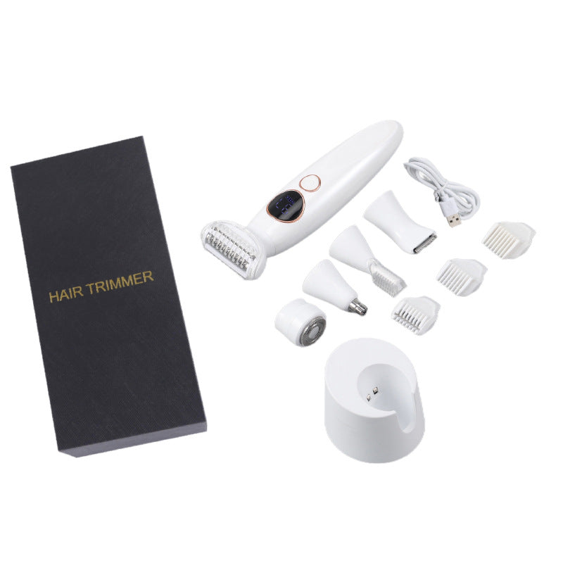 4-in-1 Rechargeable Electric Shaver for Women